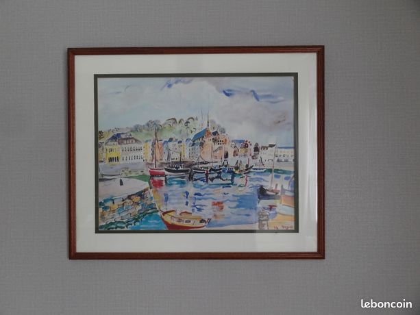 Tableau reproduction aquarelle Minguet