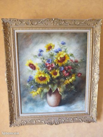 Tableau Huile sur toile artiste P. SOREL