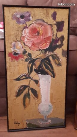 Tableau signé risse 1966