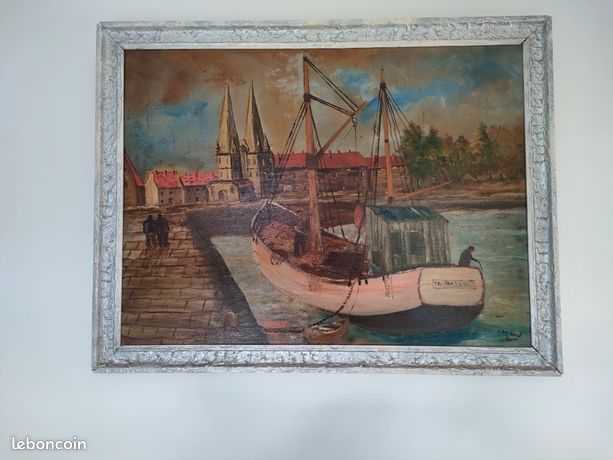 Tableau peinture marine