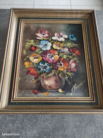 Tableau florales en peinture p41