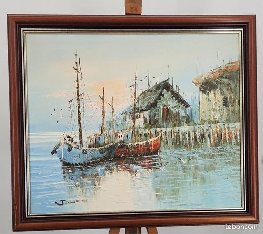 Superbe Marine signé Jones