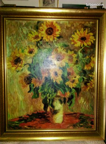 TABLEAU HST imposant florâle