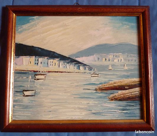Tableau peinture marine