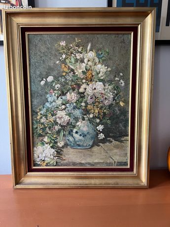 Reproduction peinture Auguste Renoir bouquet de printemps