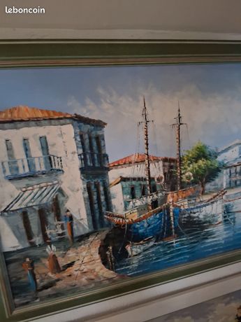 Tableau huile sur toile