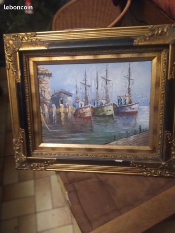 Magnifique tableau ancien