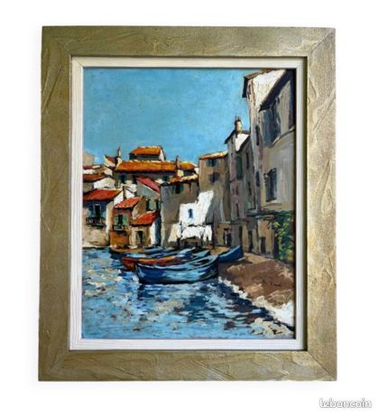 Peinture sur panneau d’isorel