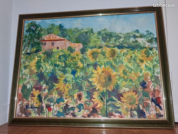 Tableau huile sur toile