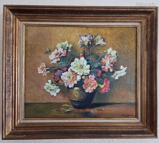 Tableau huile sur toile avec ou sans cadre