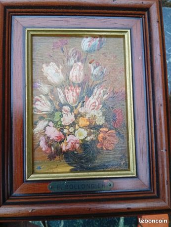 Vend beau petit tableau de bollongier