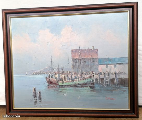 Tableau signé Paolo Stirrat