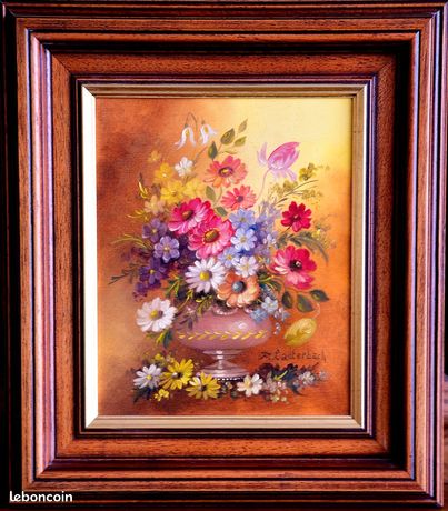 Tableau Huile sur toile de F. Lauterbach