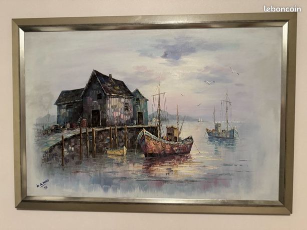 Tableau aquarelle sur toile imprimée De Niro