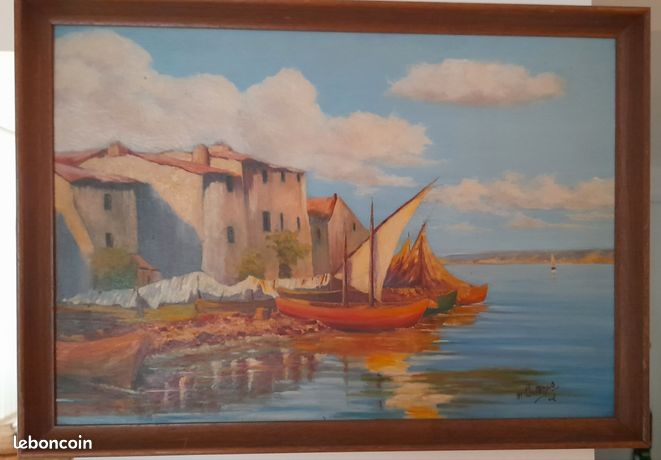 Tableau Peinture ancienne signée
