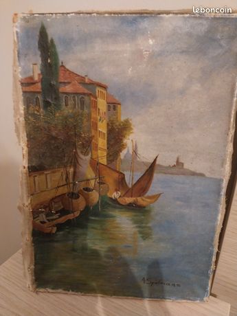 Tableau orientaliste début 20 ème