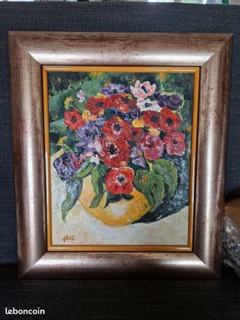 Peinture à l'huile sur toile