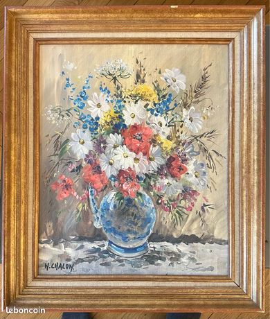 Tableau huile sur toile de Nicole Chalon
