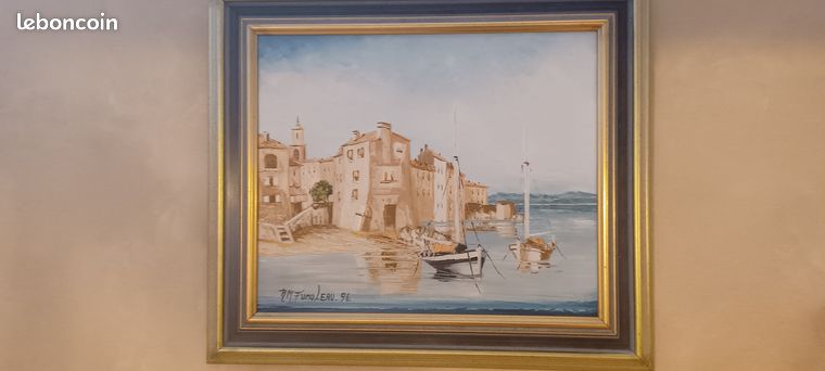 Tableau de R.M. Fumoleau - Saint Tropez