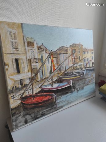 Tableau peinture Martigues