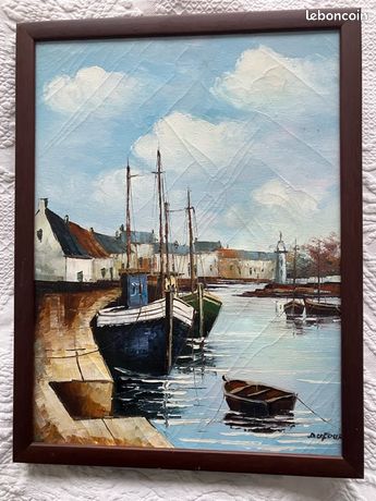 Peinture sur toile original Dufour
