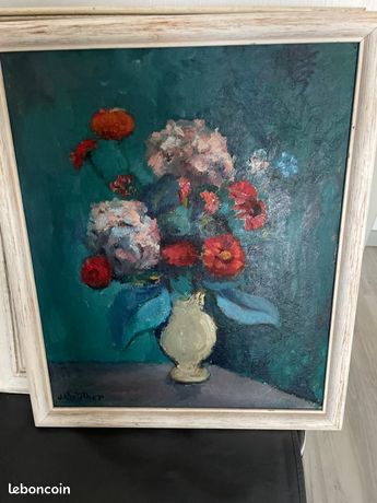 Tableau huile sur panneau