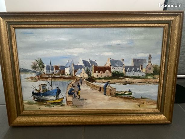 Huile sur toile Y Choriol