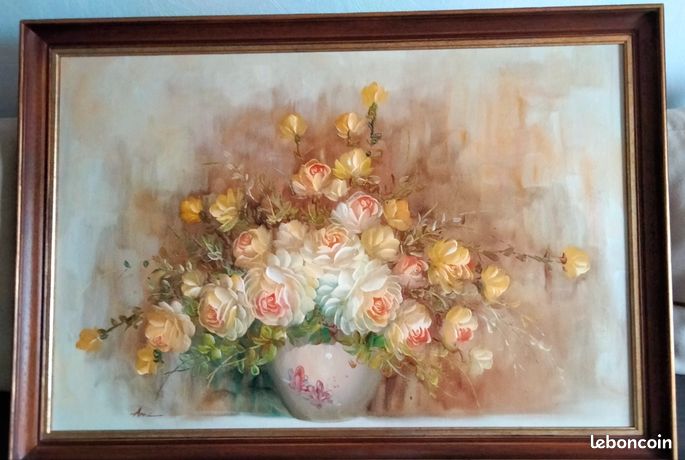 Tableau huile sur toile