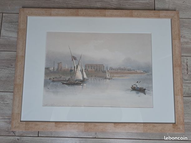 Tableau Egypte Ancienne reproduction