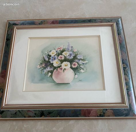 Tableau Aquarelle originale florale ‘Sari Erho’