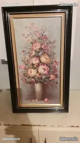 Tableau peinture signée