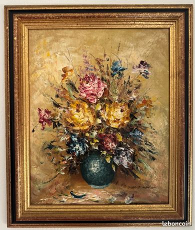 Tableau bouquet de fleurs