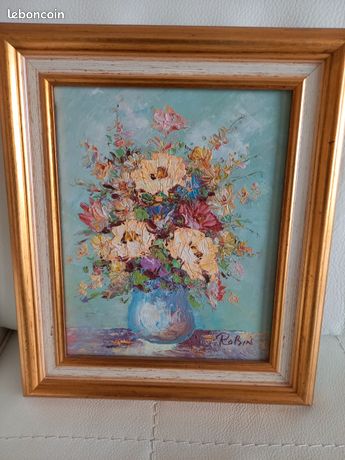 Vends peinture huile