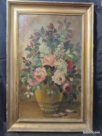 Tableau ancien signé & daté