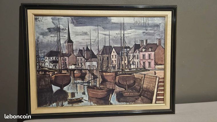 Bernard Buffet Tableau peinture cadre